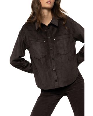 Ivy Faux Suede Shirt