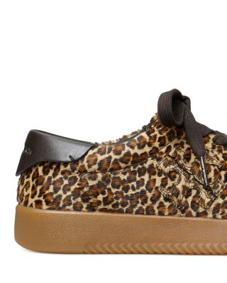 Phoenix Leopard Print Calf Hair Sneakers