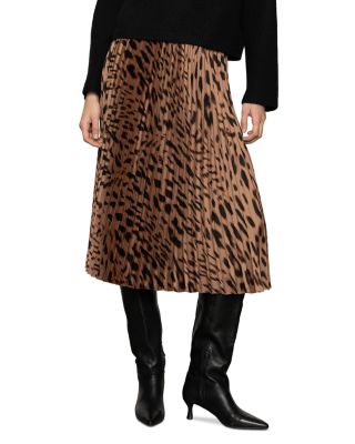 Nostalgia Pleated Midi Skirt