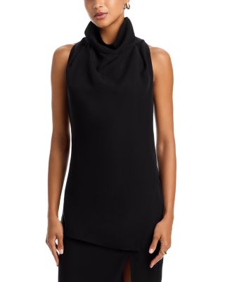 High Cowl Neck Top 