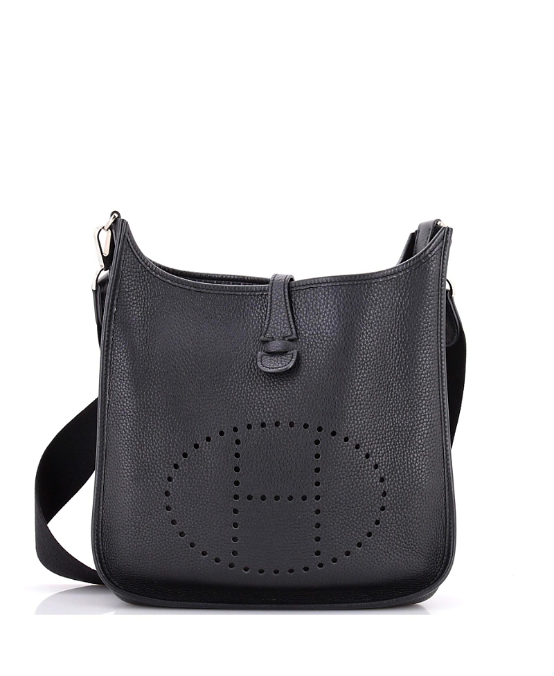 Pre-owned Pre-owned Hermes Hermes Pm Evelyne Bag Gen Ii Clemence In Black