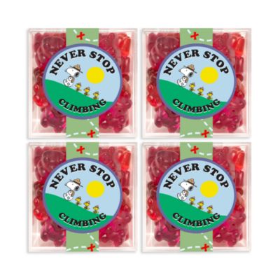 Snoopy Never Stop Climbing Jelly Bears, Set of 4