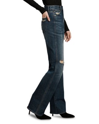 Dylan High Rise Straight Jeans in City Lights