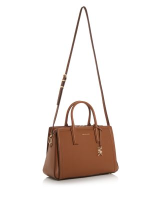 Laila Medium Leather Satchel