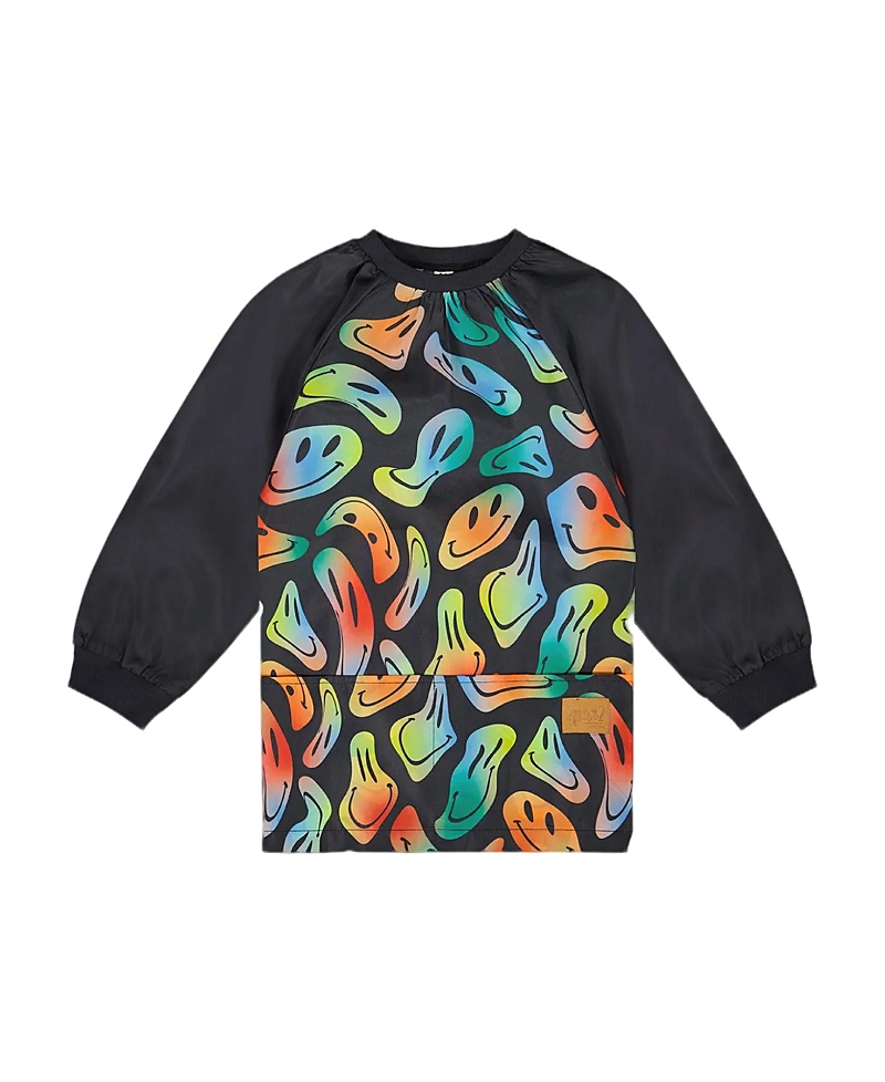 Deux Par Deux Boys' School Apron - Little Kid In Multi