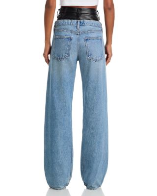 Elson High Rise Wide Leg Jeans in Detox/Outbreak