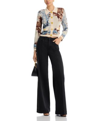 Osiris Jacquard Collared Cardigan