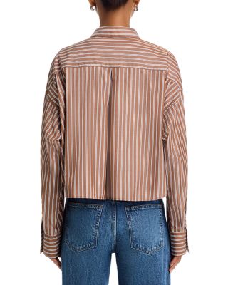 Marin Cropped Stripe Shirt