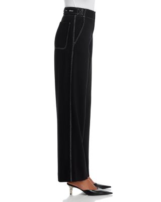 Irina Pont Contrast Stitch Pants