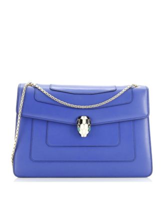 Medium Serpenti Forever Shoulder Bag Leather