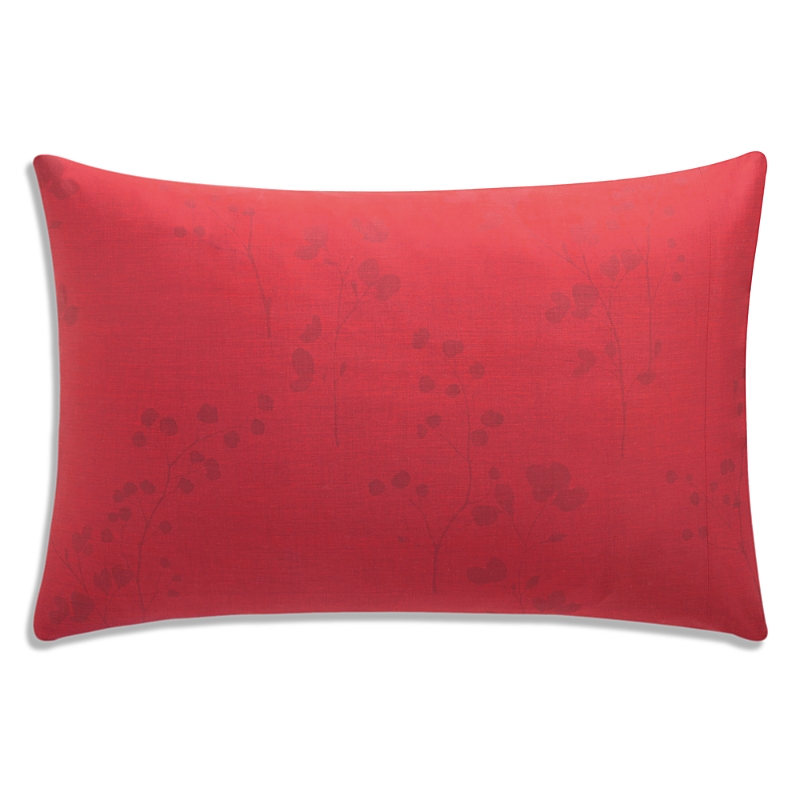 Anne De Solene Minimaliste Pillowcase, Standard In Red