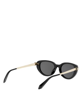 Serpenti Forever Oval Sunglasses, 50mm