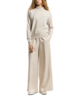 Pull On Wide Leg Pants