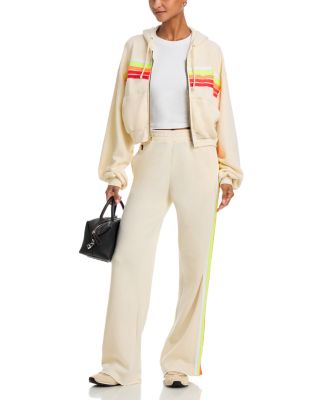 Side Stripe Wide Leg Pants