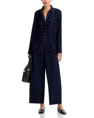 Pliss&eacute; Blouse