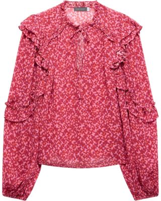 Women's Floral Pattern Blouse