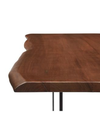 Viggo 60" Live Edge Acacia Wood Acacia Wood Dining Table