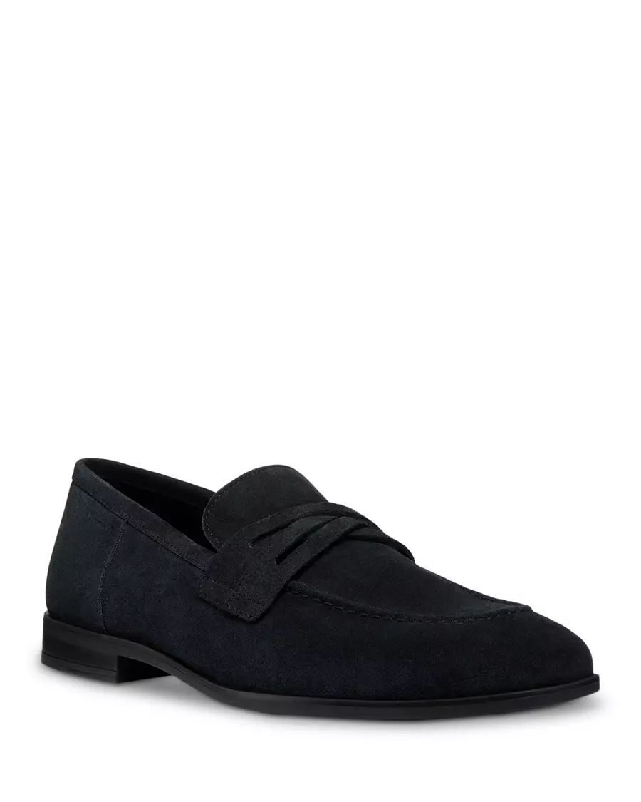 Stuart Weitzman Men's Simon Crisscross Slip On Loafers
