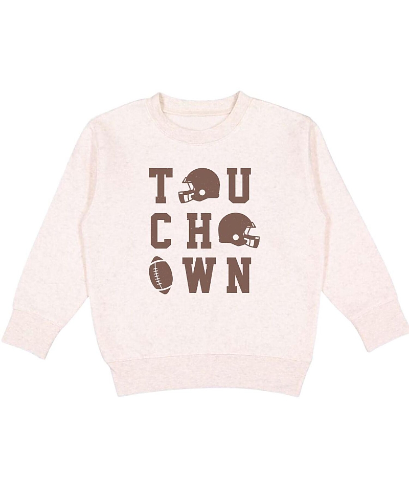 Sweet Wink Touchdown Sweatshirt In Neutral