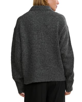 Burke Cashmere Polo Sweater