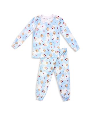 Girls&#39; Santa Cookie Printed Pajama Set - Little Kid