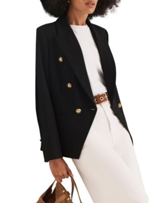  Women's Double Breasted Blazer