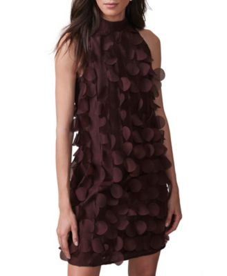 Women's Applique Mini Shift Dress