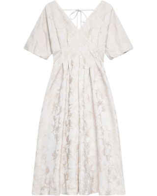 Women's Jacquard Midi Dress