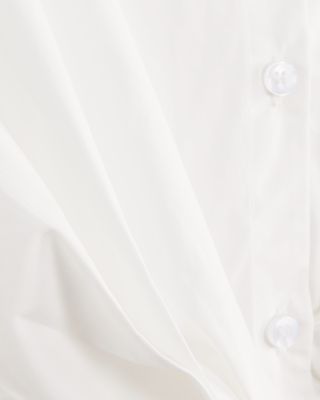 Girls' Poplin Woven Roll Front Shirt - Big Kid