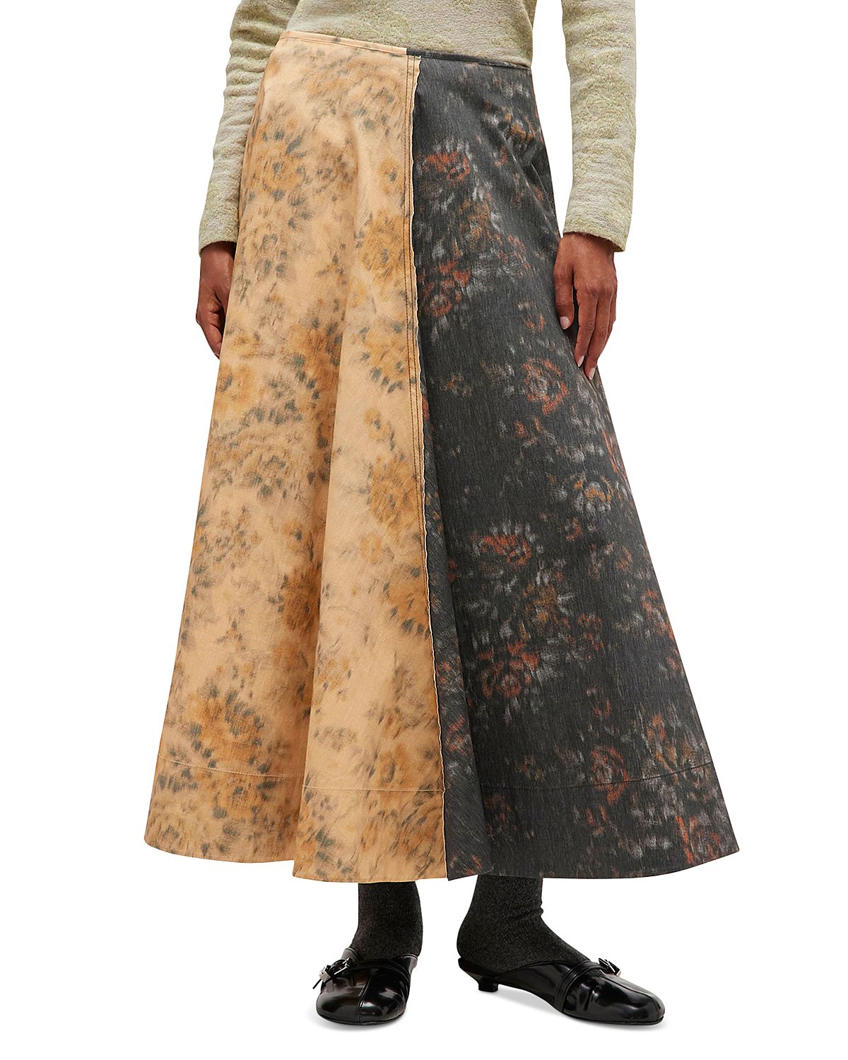 Ganni Floral Skirt