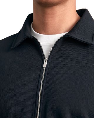 Bailey Textured Zip Front Shirt