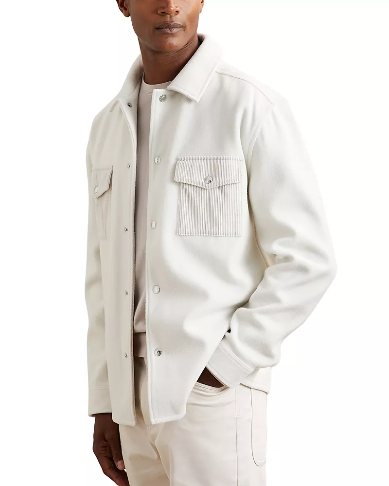 Reiss Scott Twin Pocket Overshirt