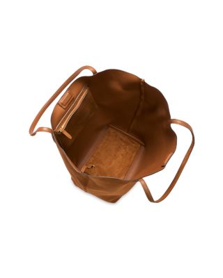 The Oversized Shopper Tote in Suede 