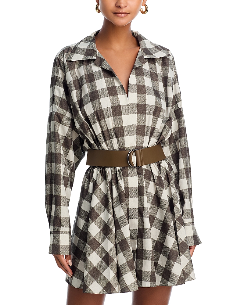 Norma Kamali Super Oversized Bf Nk Shirt Mini Dress