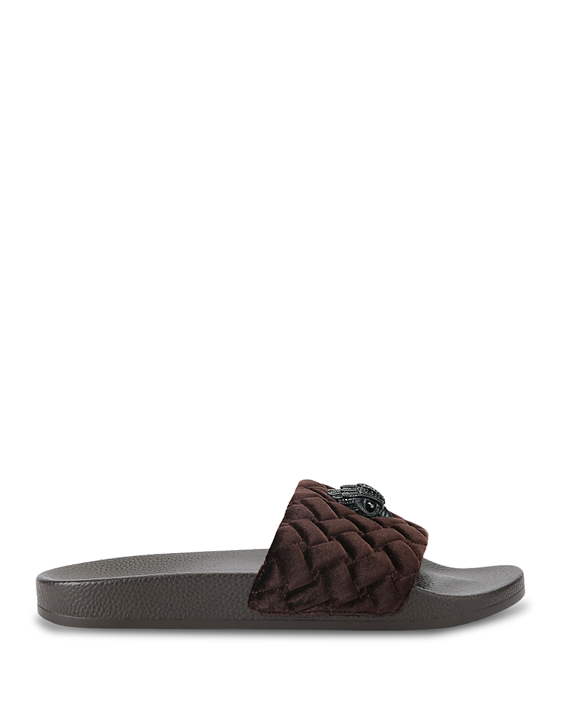 Kurt Geiger London Men's Meena Eagle Black Slip Ons