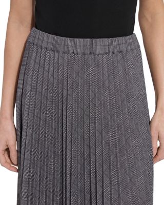 Pierra Pont&amp;eacute; Pleated Midi Skirt