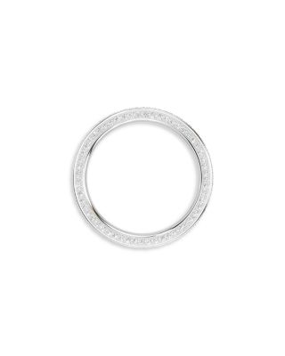 Diamond Three Side Eternity Band in 14K White Gold, 1.0 tcw