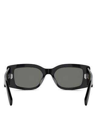 Maxi Triomphe Rectangular Sunglasses, 53mm