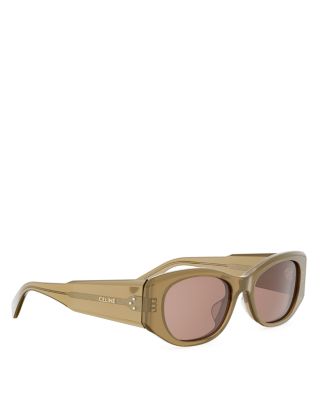 3 Dots Rectangle Sunglasses, 54mm