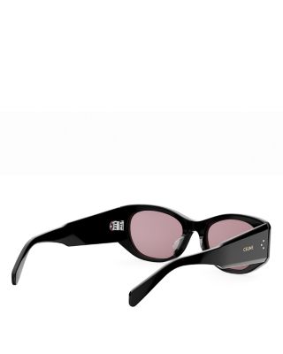 3 Dots Rectangle Sunglasses, 54mm