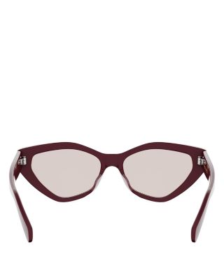 Triomphe Cat Eye Sunglasses, 56mm