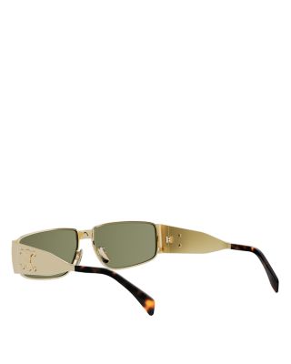 Triomphe Rectangular Sunglasses, 59mm