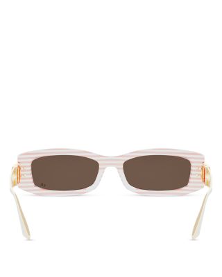 30Montaigne Rectangle Sunglasses, 54mm