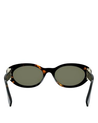 FF Diamonds Oval Sunglasses, 53mm