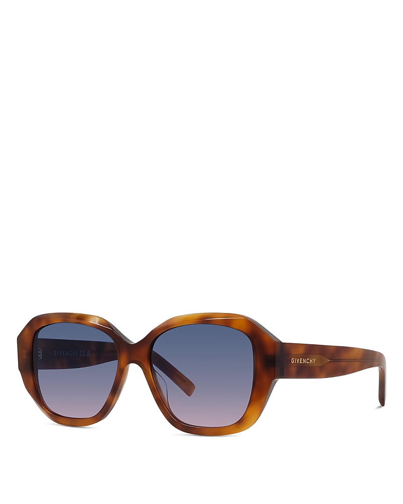 Givenchy Gv Day Round Sunglasses, 55mm In Brown