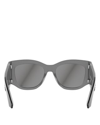DiorNuit S1F Square Sunglasses, 55 mm