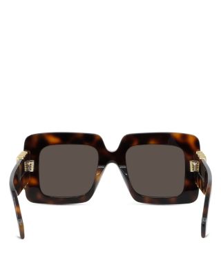 Anagram Rectangular Sunglasses, 51mm