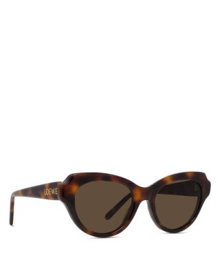 Slim Geometric Sunglasses, 53mm