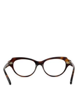 Slim Geometric Eyeglasses, 52mm