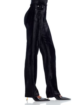Pony High Rise Straight Pants